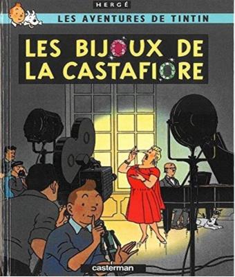 Okładka książki Tintin Les Bijoux de la Castafiore