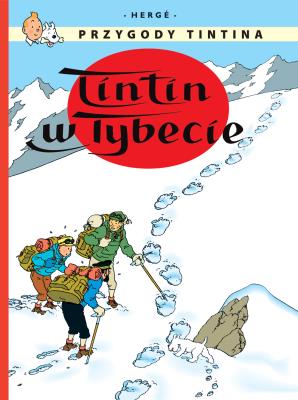 Okładka książki Tintin w Tybecie, tom 20