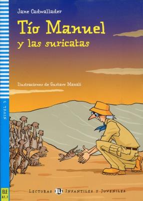 Okładka książki Tio Manuel y las suricatas + CD