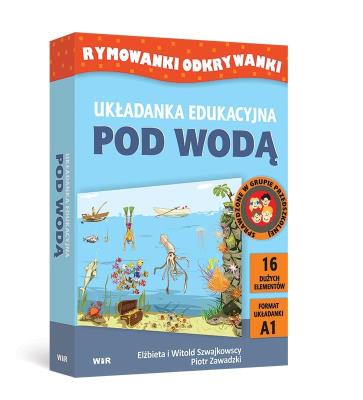 Okładka książki Układanka edukacyjna: Pod Wodą