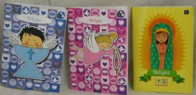 Opakowanie Zeszyt A5/32K kratka UV Religia z poddrukiem(10sz)