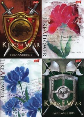 Opakowanie Zeszyt A5 gładki 80 kartek 10 sztuk mix