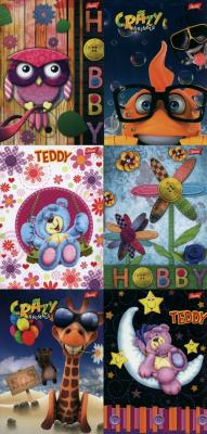 Opakowanie Zeszyt A5 w kratkę 16 kartek 15 sztuk mix