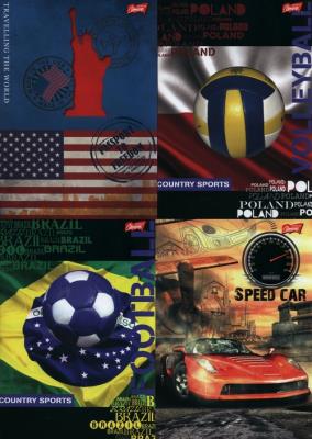 Opakowanie Zeszyt A5 w linie 60 kartek 10 sztuk mix