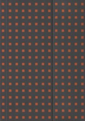 Opakowanie Zeszyt B6 Paper-oh Quadro gładki 56 kartek Grey on Orange