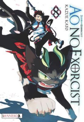 Ao No Exorcist. Tom 8. Autor: Kazue Kato. SmakLiter.pl Okładka książki Ao No Exorcist. Tom 8