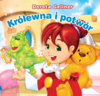 Biblioteczka niedźwiadka. Królewna i potwór (OT). Autor: Dorota Gellner, Artur Rajch. SmakLiter.pl Okładka książki Biblioteczka niedźwiadka. Królewna i potwór (OT)