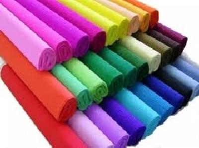 Opakowanie Bibuła dekoracyjna marszczona (krepina). Ecru