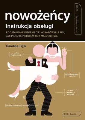 Instrukcja obsługi. Nowożeńcy. Autor: Caroline Tiger. SmakLiter.pl Okładka książki Instrukcja obsługi. Nowożeńcy