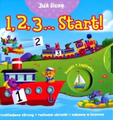 Okładka książki Już liczę. 1,2,3... Start