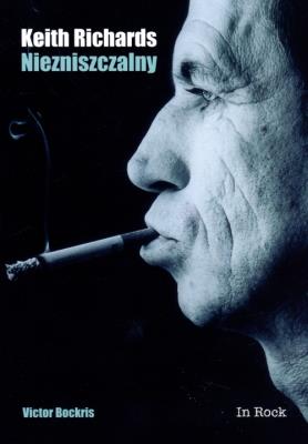 Keith Richards Niezniszczalny. Autor: Bockris Victor. SmakLiter.pl Okładka książki Keith Richards Niezniszczalny
