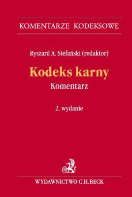 Okładka książki Kodeks karny. Komentarz