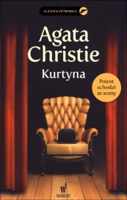 Kurtyna. Autor: Agatha Christie. SmakLiter.pl Okładka książki Kurtyna