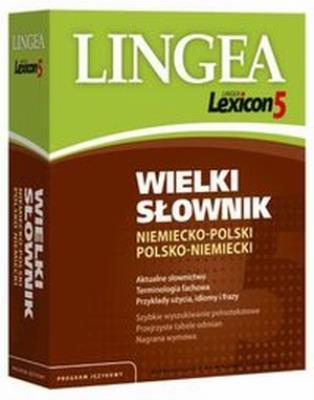 Okładka książki Lexicon 5 Wielki słownik niemiecko-polski i polsko-niemiecki