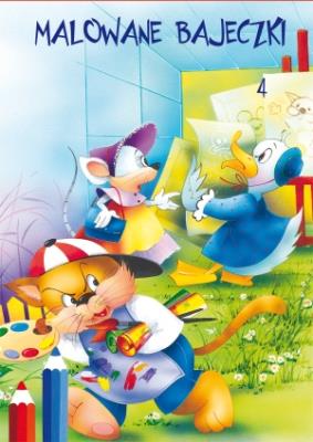 Okładka książki Malowane bajeczki 4