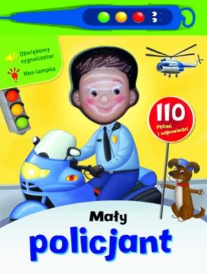 Okładka książki Mały policjant (OT) całokartonowa z dźwiękiem