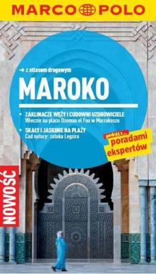 Okładka książki Maroko. Przewodnik z atlasem drogowym (Marco Polo)