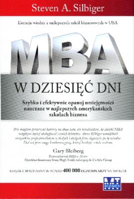 Okładka książki MBA w dziesięć dni