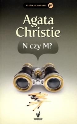 N czy M?. Autor: Agatha Christie. SmakLiter.pl Okładka książki N czy M?