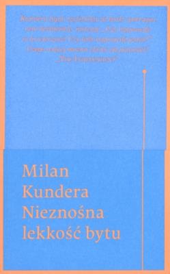 Okładka książki Nieznośna lekkość bytu