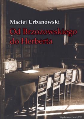 Okładka książki Od Brzozowskiego do Herberta