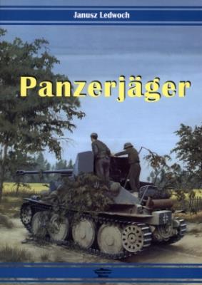 Panzerjager. Autor: Janusz Ledwoch. SmakLiter.pl Okładka książki Panzerjager