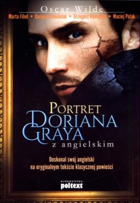Okładka książki Portret Doriana Graya z angielskim