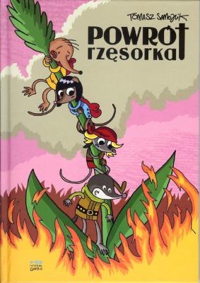 Powrót rzęsorka. Autor: Tomasz Samojlik. SmakLiter.pl Okładka książki Powrót rzęsorka