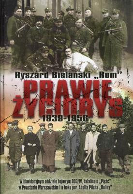 Prawie życiorys. Autor: Bielański Ryszard. SmakLiter.pl Okładka książki Prawie życiorys