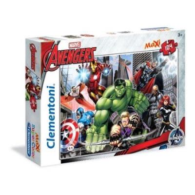 Okładka książki Puzzle 104 Maxi Avengers