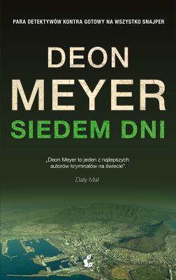 Siedem dni. Autor: Meyer Deon. SmakLiter.pl Okładka książki Siedem dni