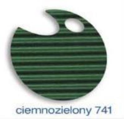 Okładka książki Tektura falista 50x70 cm ciemnozielona rolka MONA