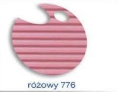 Opakowanie Tektura falista 50x70 cm różowa rolka MONA