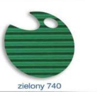 Opakowanie Tektura falista 50x70 cm zielona rolka MONA