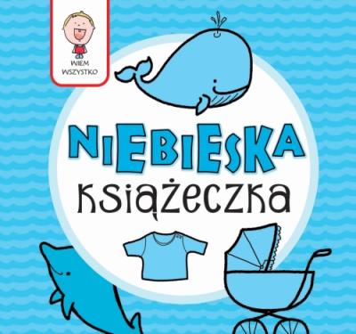 Okładka książki Wiem wszystko Niebieska książeczka