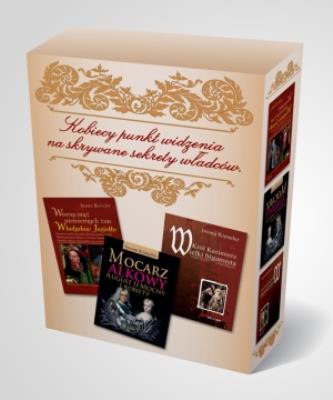 Wierny mąż/Król Kazimierz/August II Mocny. Pakiet 3 książek. Autor: Iwona Kienzler. SmakLiter.pl Okładka książki Wierny mąż/Król Kazimierz/August II Mocny. Pakiet 3 książek