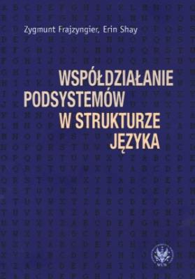 Okładka książki Współdziałanie podsystemów w strukturze języka