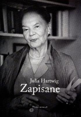 Zapisane. Autor: Hartwig Julia. SmakLiter.pl Okładka książki Zapisane