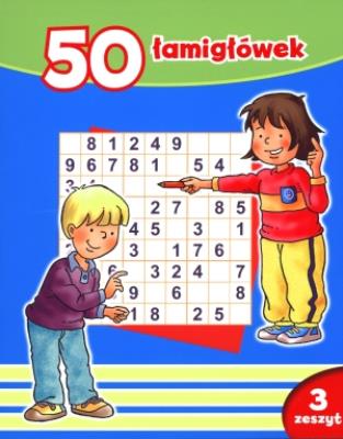 Okładka książki 50 łamigłówek. Zeszyt 3