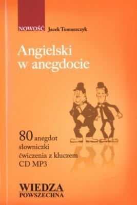 Okładka książki Angielski w anegdocie + CD MP3