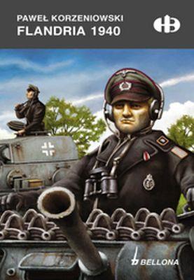 Flandria 1940. Autor: Korzeniowski Paweł. SmakLiter.pl Okładka książki Flandria 1940