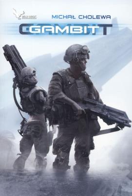 Gambit. Autor: Michał Cholewa. SmakLiter.pl Okładka książki Gambit