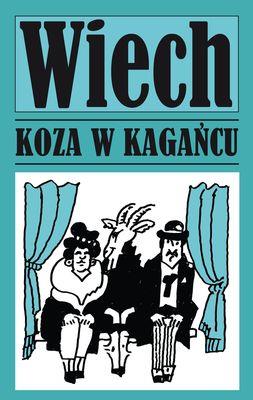 Koza w kagańcu. Autor: Wiech Stefan Wiechecki. SmakLiter.pl Okładka książki Koza w kagańcu