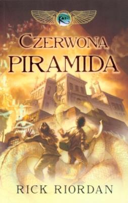 Kroniki Rodu Kane T1 - Czerwona Piramida. Autor: Rick Riordan. SmakLiter.pl Okładka książki Kroniki Rodu Kane T1 - Czerwona Piramida