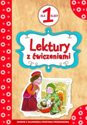 Okładka książki Lektury dla klasy 1 z ćwiczeniami TW