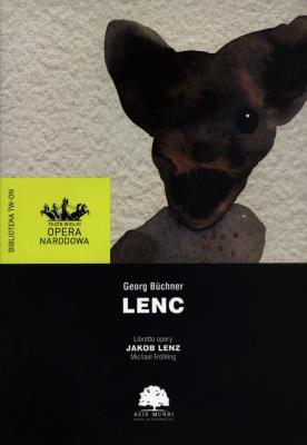 Okładka książki Lenc libretto opery Jakob Lenz - Georg Buchner