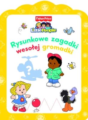 Little People. Rysunkowe zagadki wesołej gromadki. Autor: Wiśniewska Anna. SmakLiter.pl Okładka książki Little People. Rysunkowe zagadki wesołej gromadki