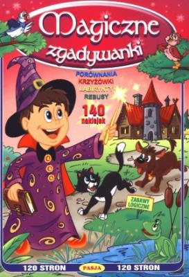 Okładka książki Magiczne zgadywanki  PASJA