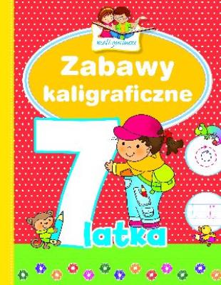 Mali geniusze - Zabawy kaligraficzne 7-latka. Autor: Lekan Elżbieta. SmakLiter.pl Okładka książki Mali geniusze - Zabawy kaligraficzne 7-latka