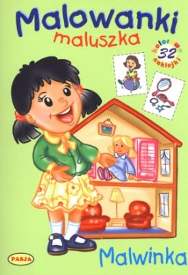 Okładka książki Malowanki maluszka - Malwinka PASJA